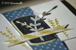 Carte -pochette "branchage" Octobre 2015 | Created by Emmanuelle
